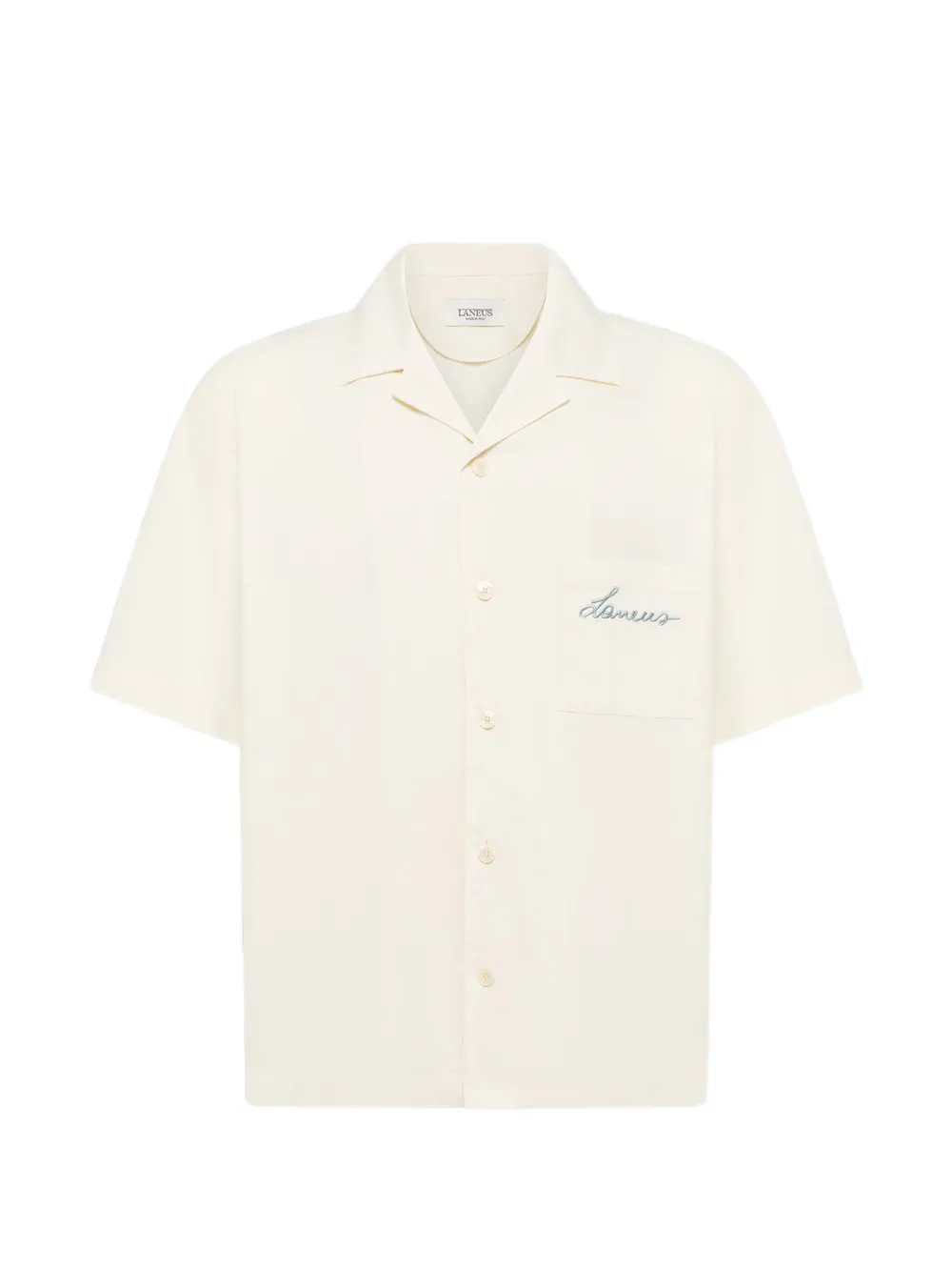 Laneus chest-pocket shirt - Toni neutri