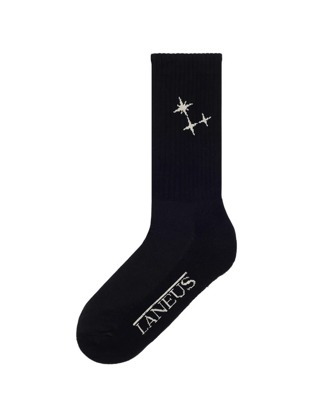  Laneus Star-embellishment Socks - Black 
