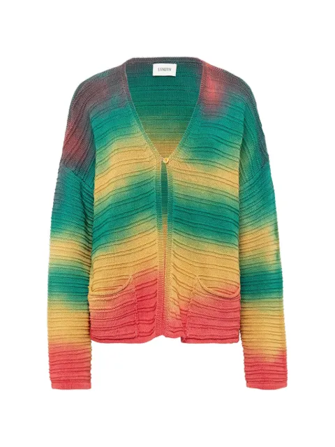 Laneus cárdigan con bolsillos en la parte delantera