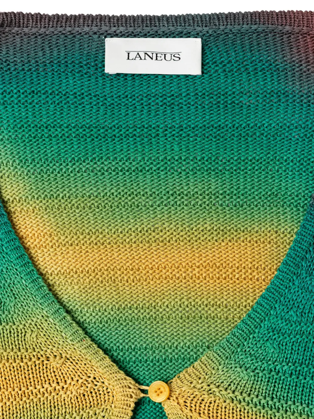 Laneus Vest met zak aan de voorkant Groen