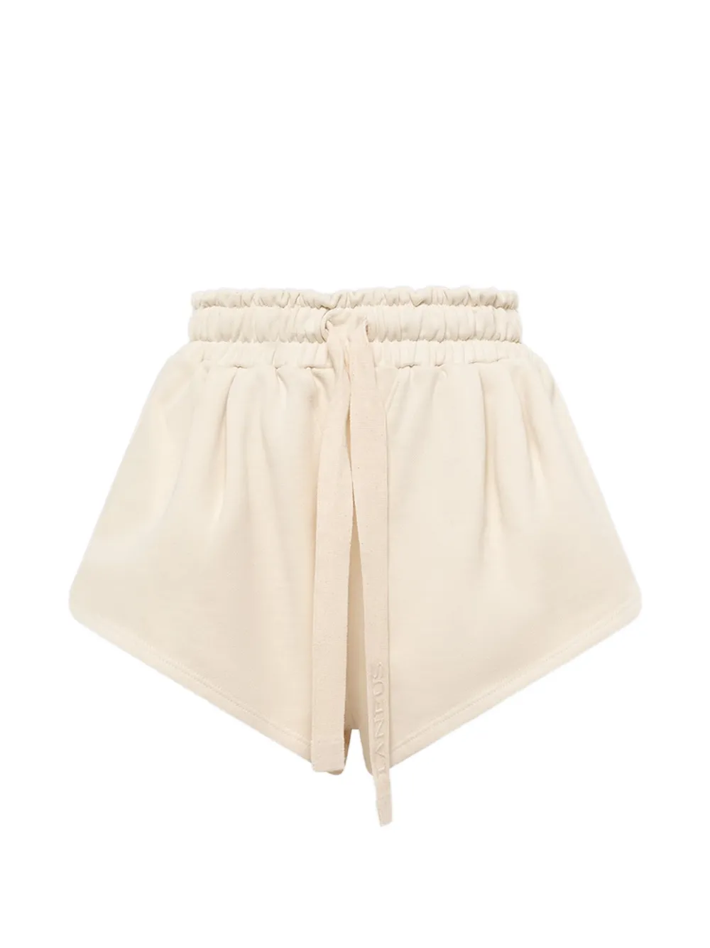 Laneus drawstring mini shorts - Toni neutri