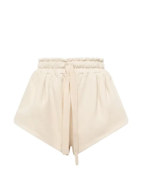 Laneus drawstring mini shorts