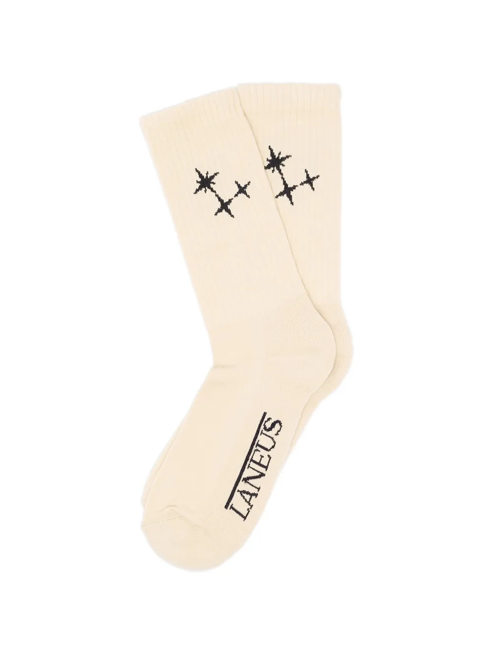 Laneus star-embellishment socks - Toni neutri
