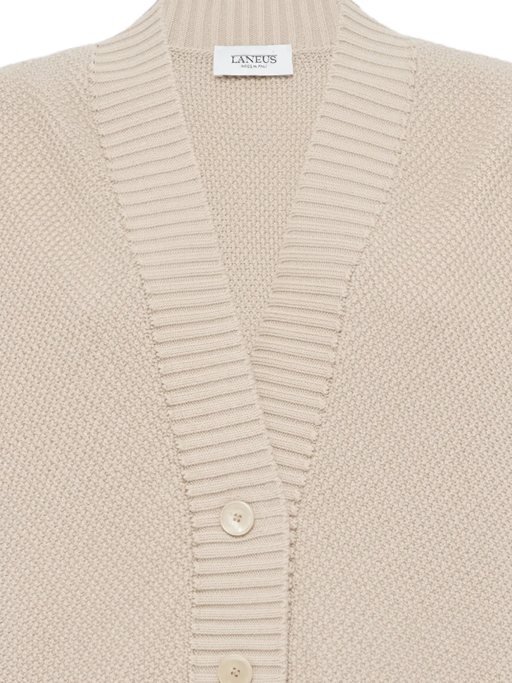  Laneus V-neck Buttoned Cardigan - Neutrals 