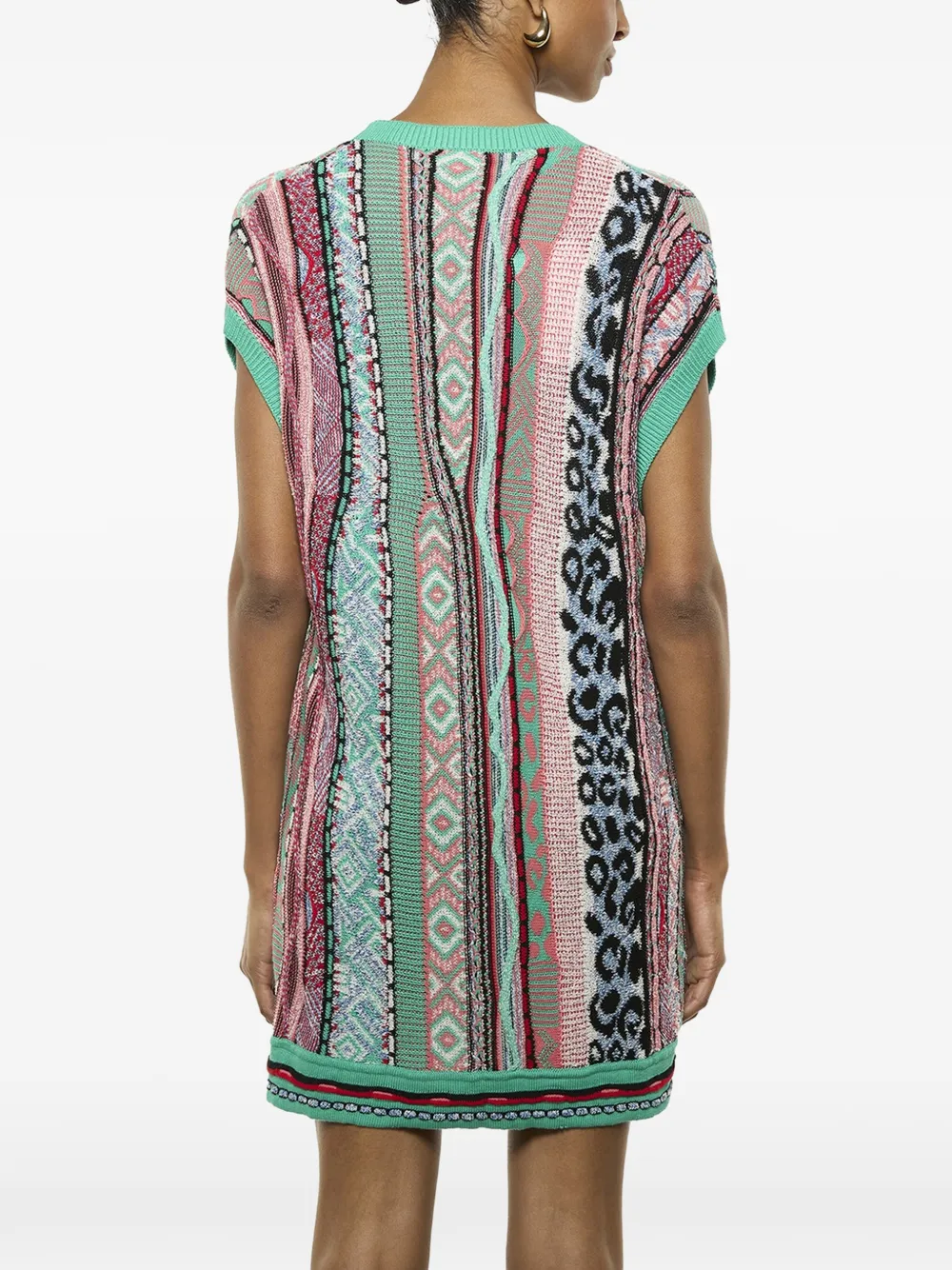 Laneus Vest met V-hals Groen