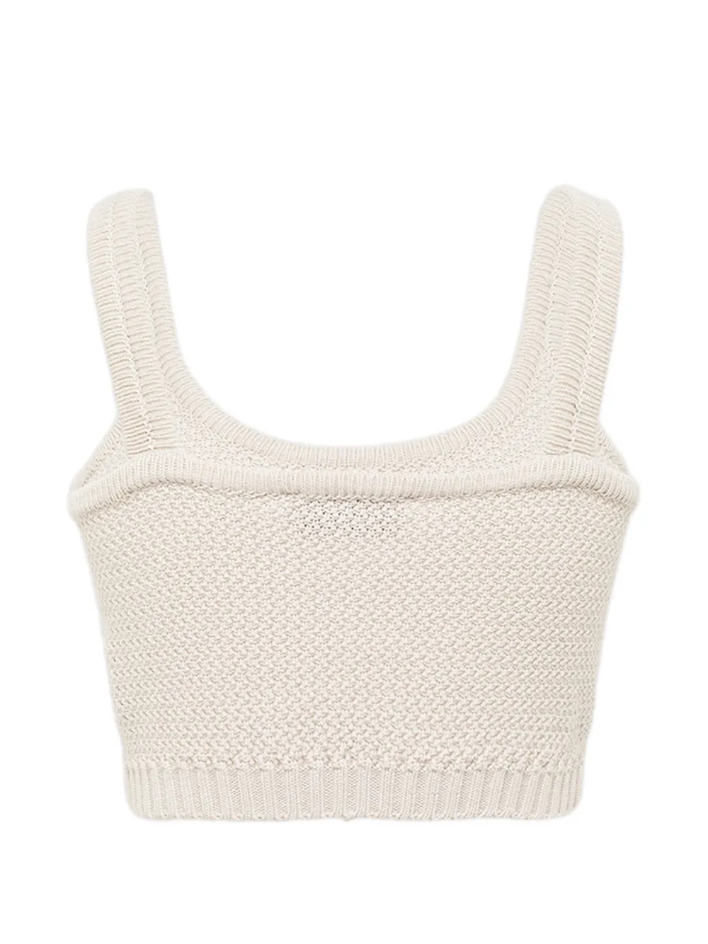 Laneus Gebreide top Beige
