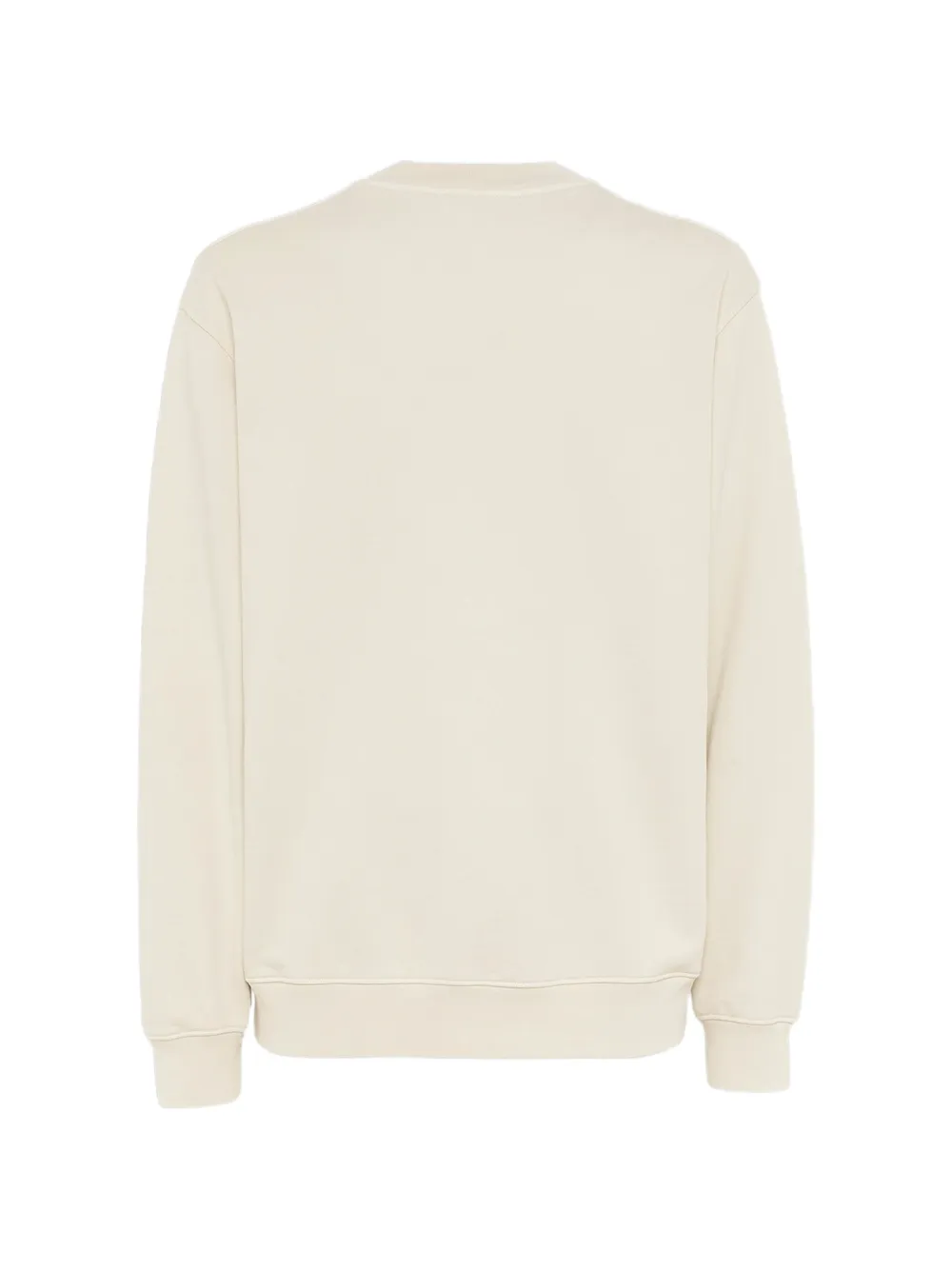 Crew-Neck Stitched Sweatshirt