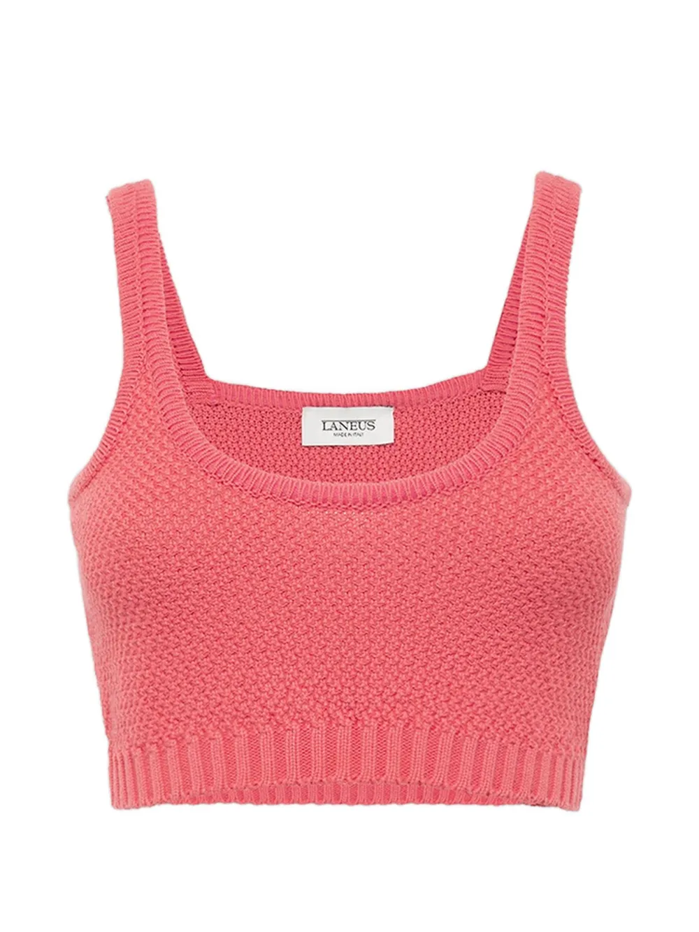 Laneus knitted cropped top - Rosa