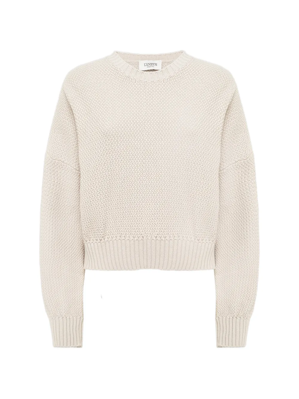 Laneus crew-neck knitted sweater - Toni neutri