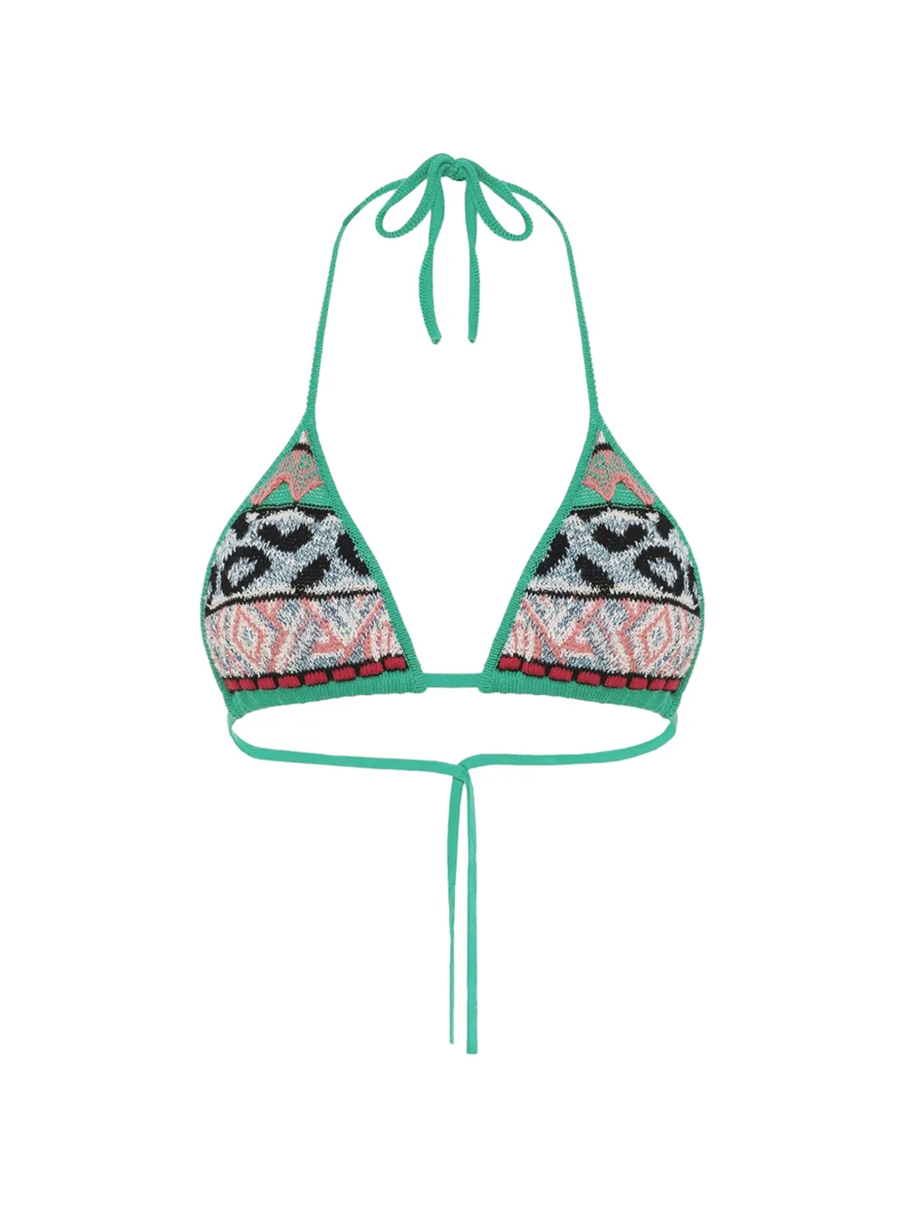 Laneus knit bikini top - Verde