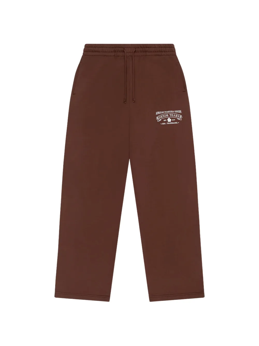 Denim Tears ADG track pants - Marrone