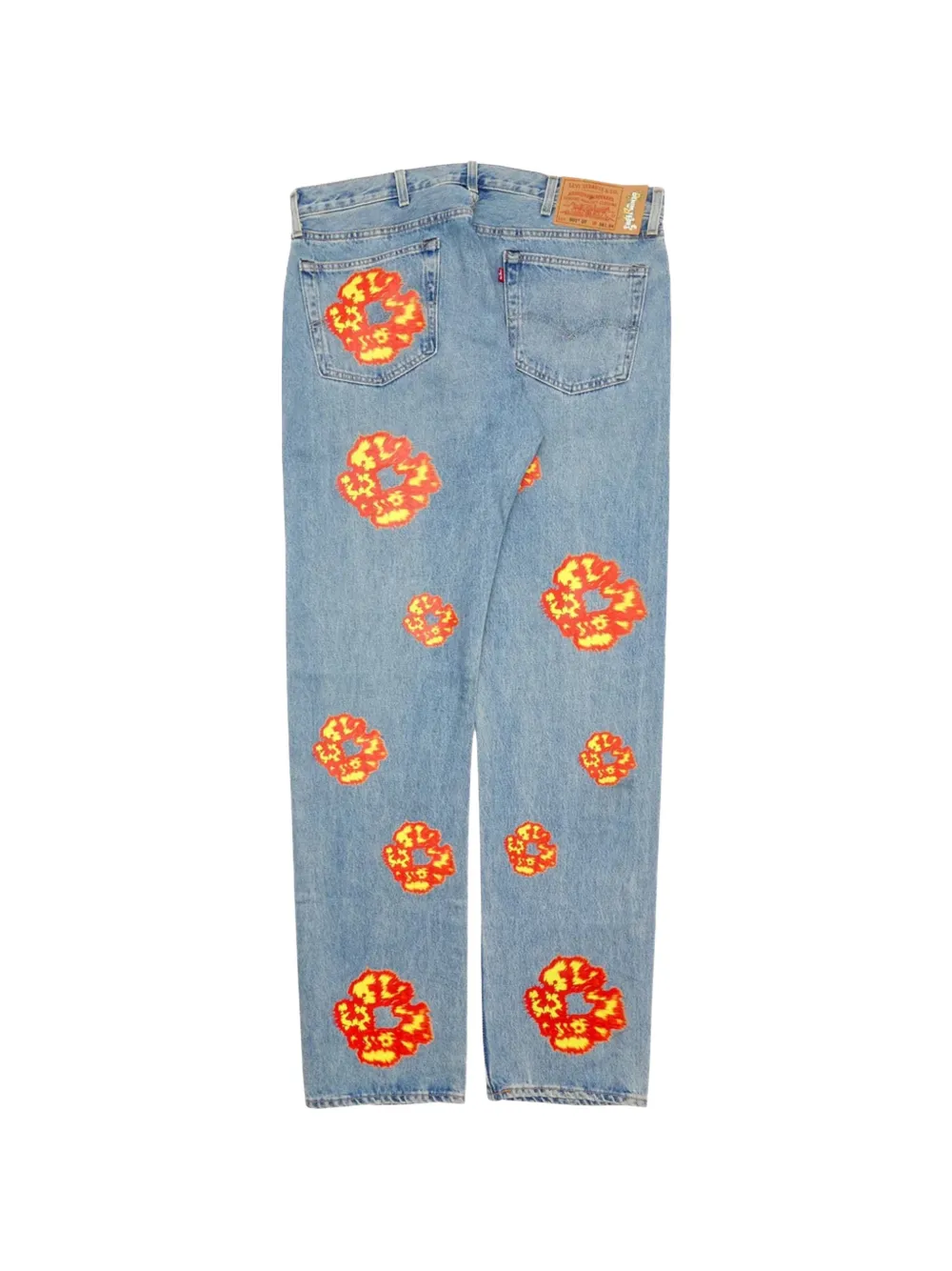 Denim Tears x Offset x Levi's 501 jeans Blauw