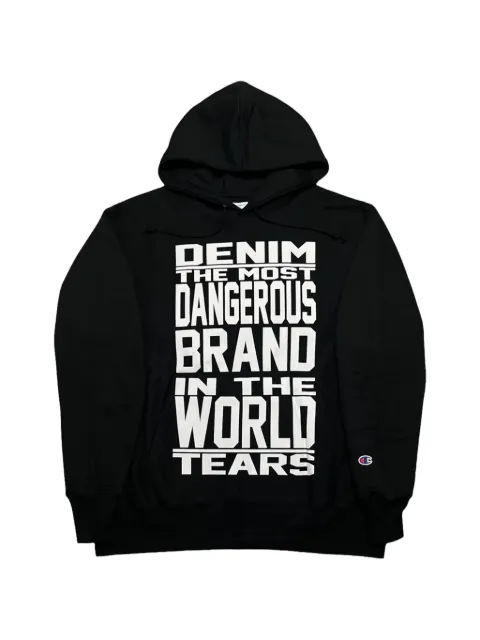 Denim Tears Mission Statement printed hoodie