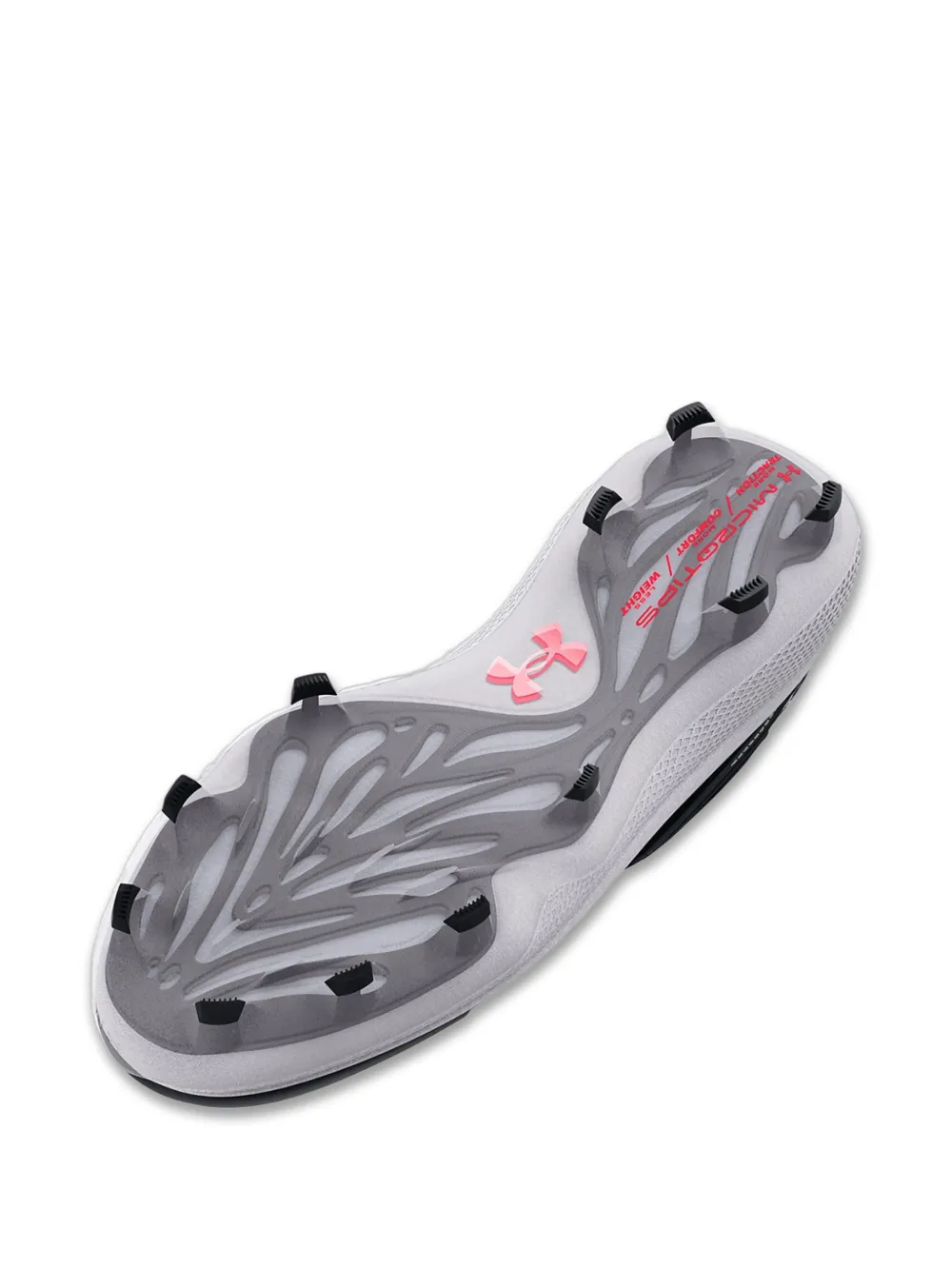 Under Armour Yard Low MT TPU "Black White" sneakers Zwart