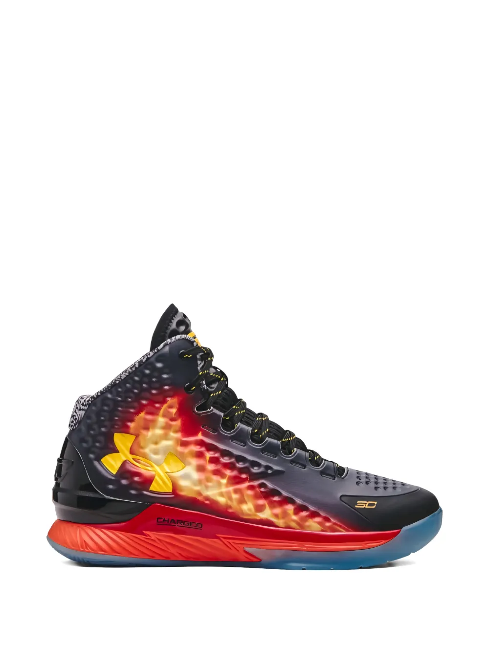 Under Armour Curry 1 Retro "Curry Jam" sneakers Zwart