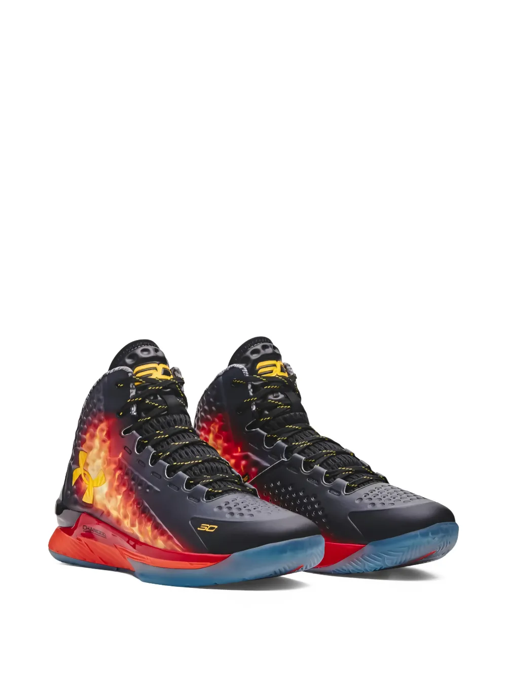 Under Armour Curry 1 Retro "Curry Jam" sneakers Zwart