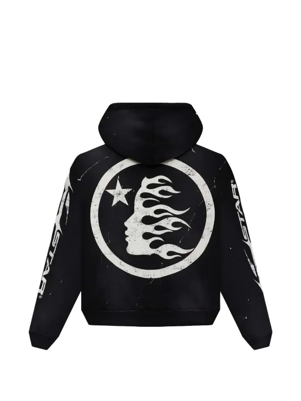 HELLSTAR Graphic Hoodie | Black | FARFETCH