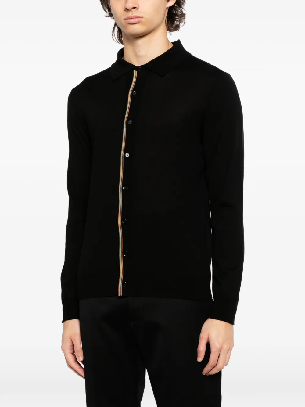 Paul Smith Gestreept vest Zwart