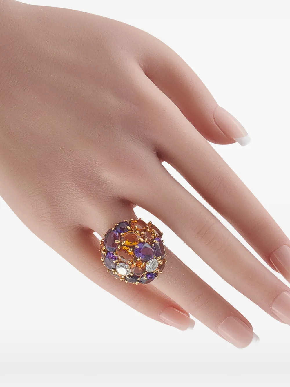 Cellini multi-stone ring - Oro