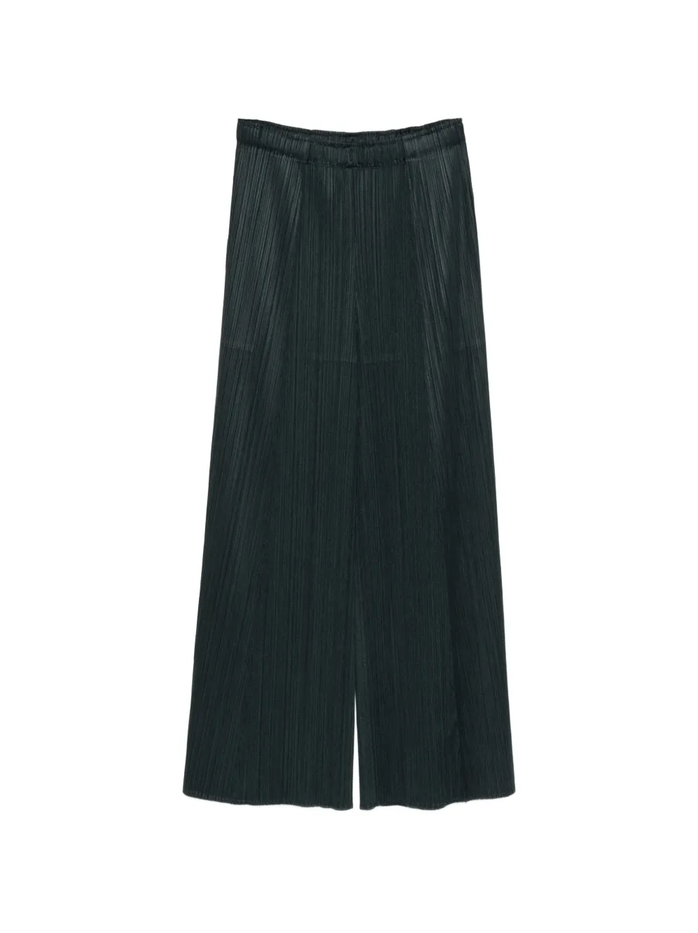 Pleats Please Issey Miyake Monthly Colors November pleated trousers - Verde