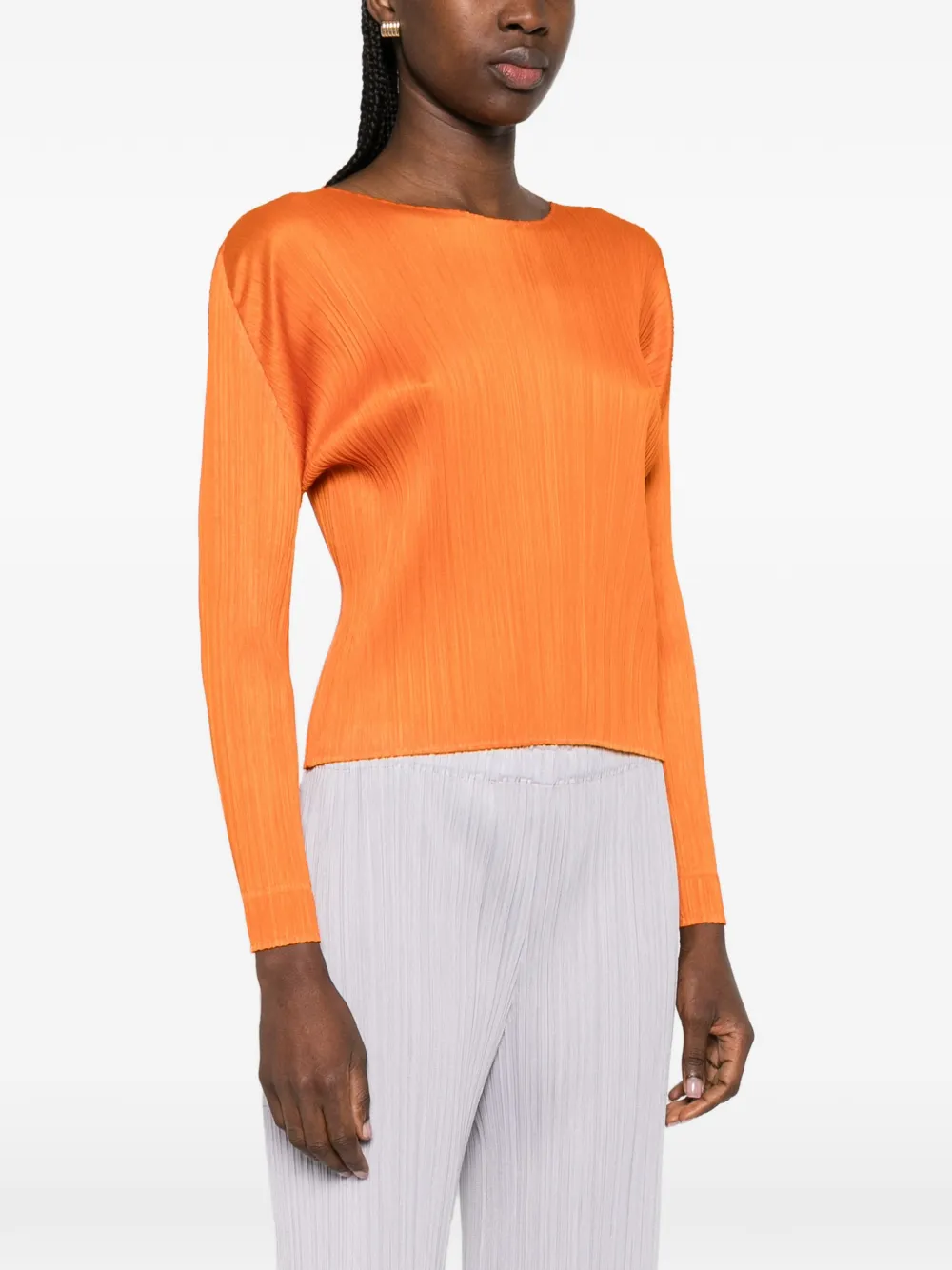 Monthly Colors December Pleated T-Shirt