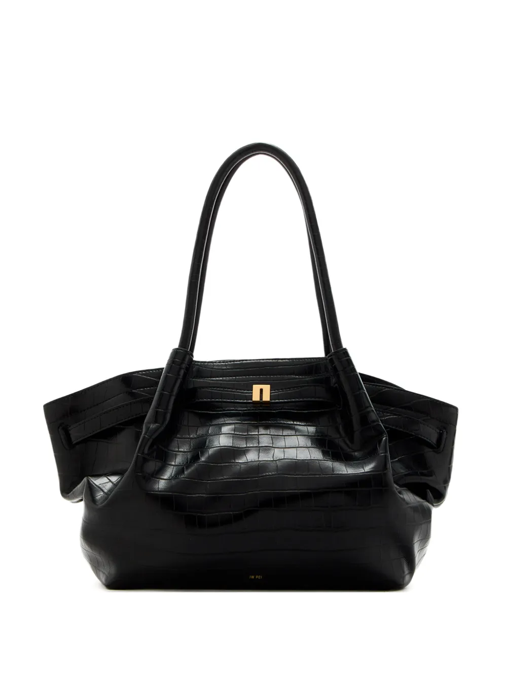 JW Pei medium Hana crocodile-embossed tote bag - Nero