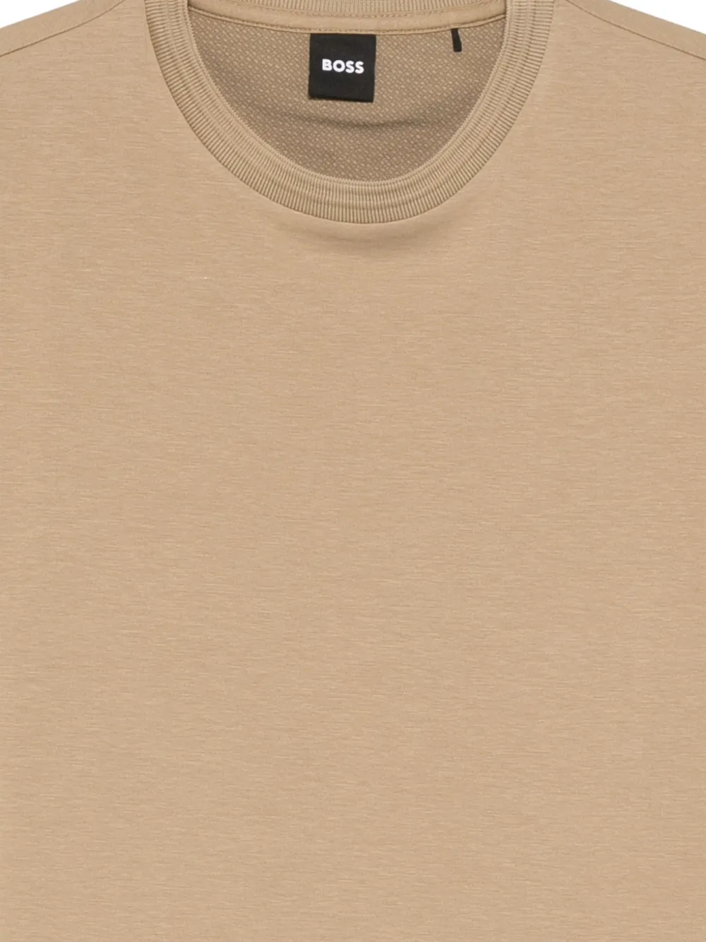 BOSS T-shirt met korte mouwen Beige