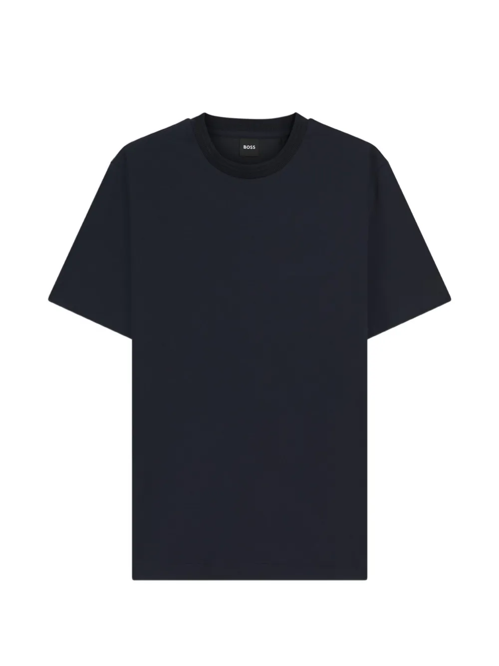 BOSS T-shirt met ronde hals Blauw