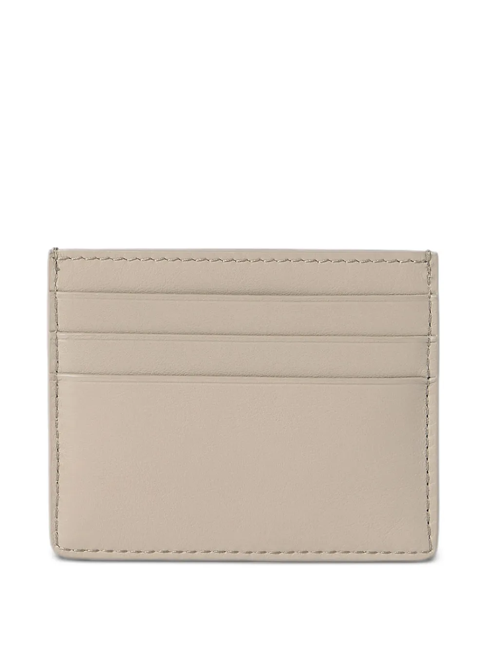 Brunello Cucinelli Pasjeshouder met logo-stempel Beige