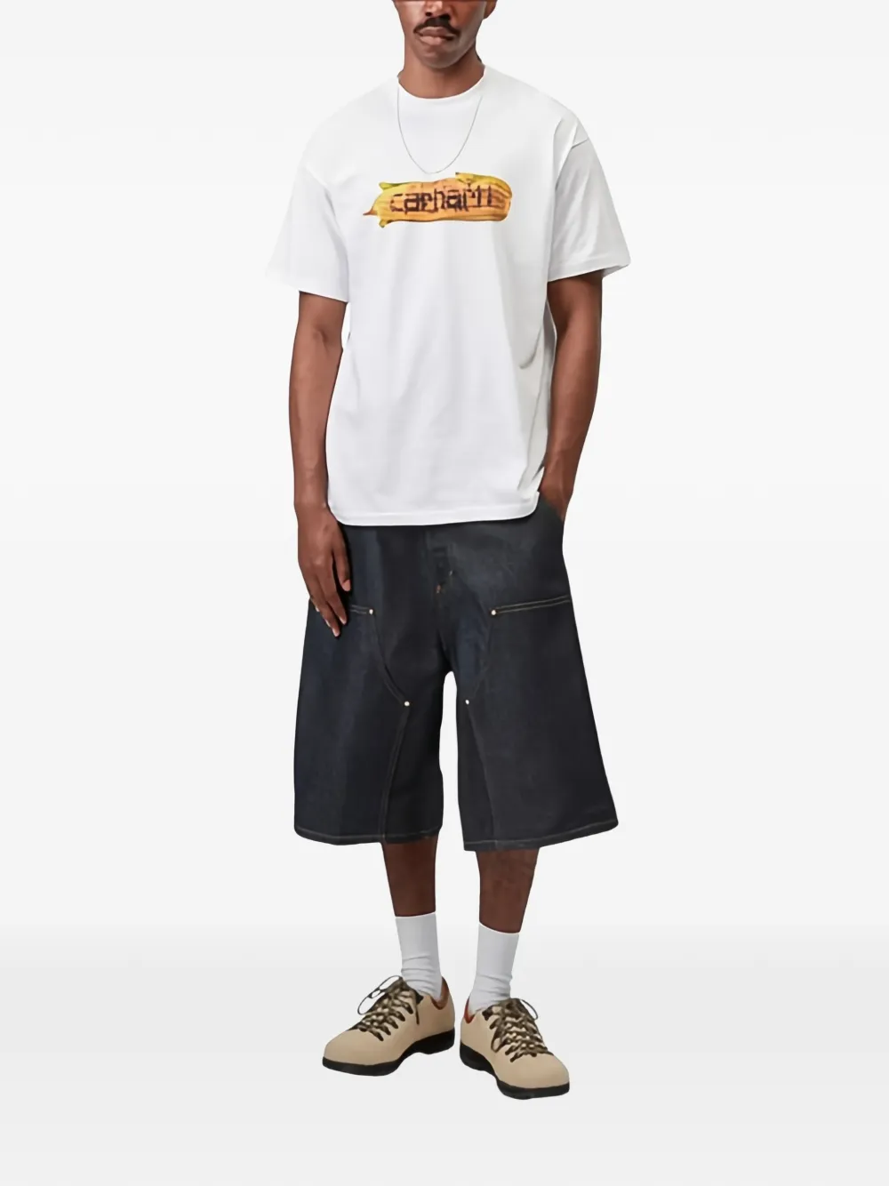 Carhartt WIP Hot Cob T-shirt Wit
