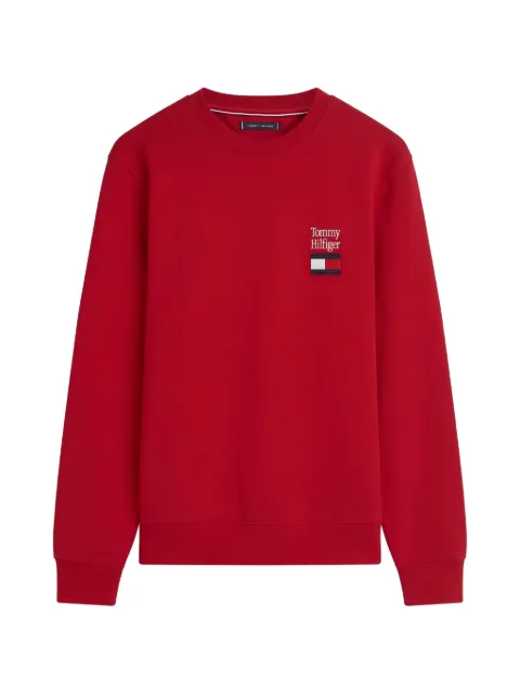 Tommy Hilfiger logo-embroidered Flag sweater