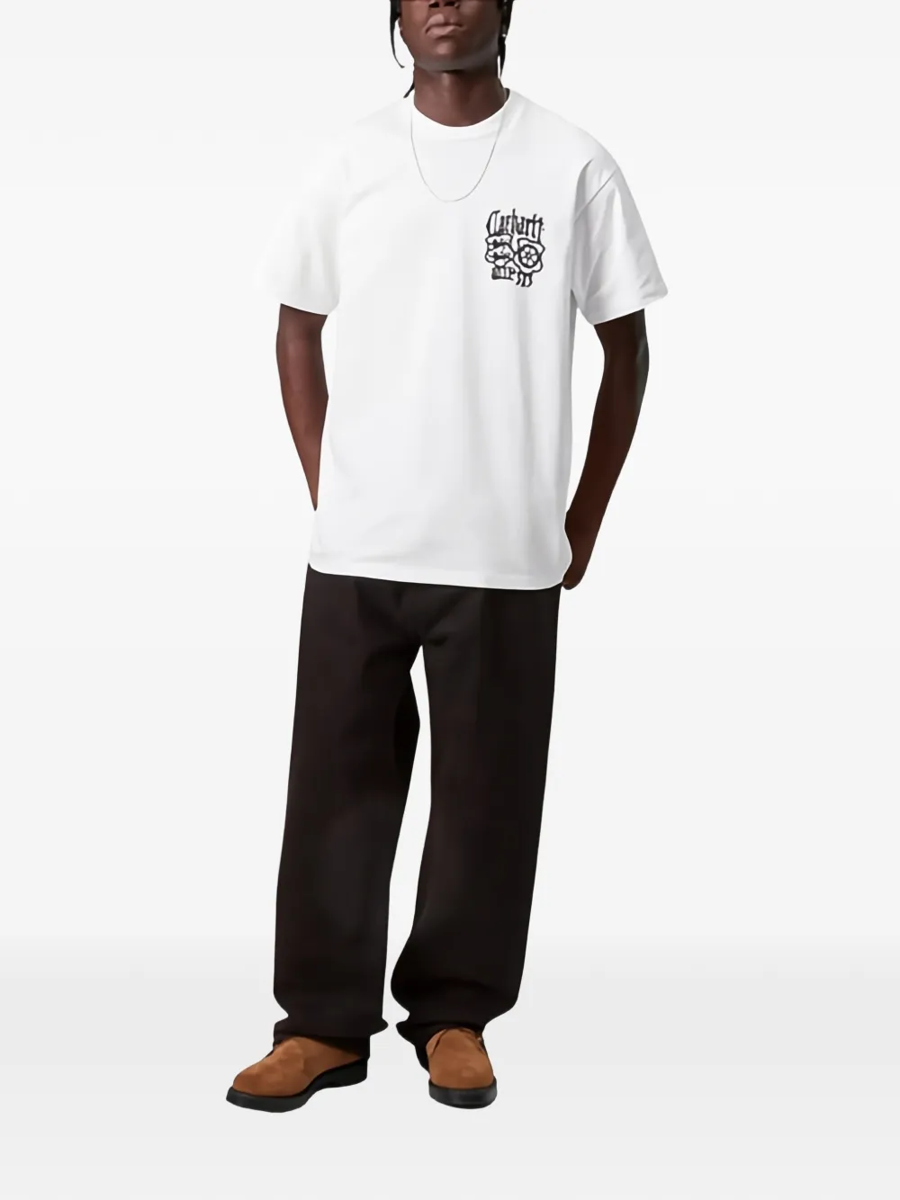 Carhartt WIP Commuting Tales T-shirt Wit