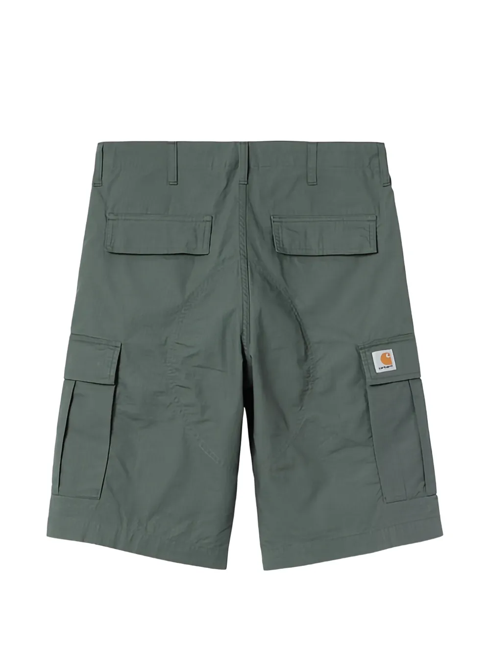 Carhartt WIP Cargo shorts met logopatch Groen