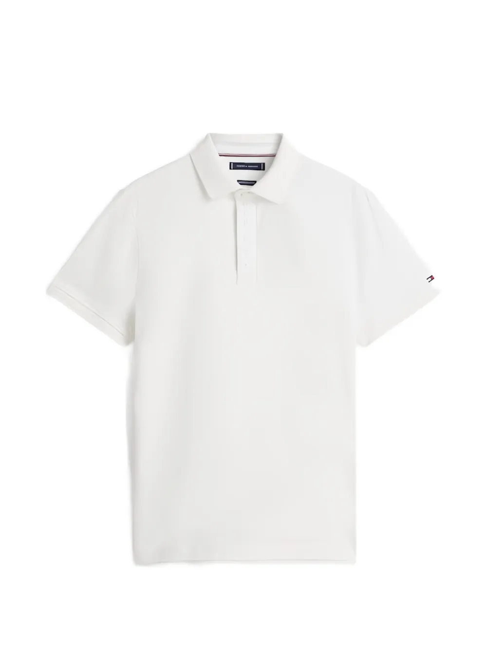 Tommy Hilfiger HIDDEN PLACKET DETAIL REG POLO - Weiß
