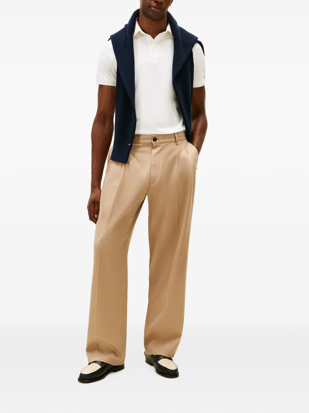 Tommy Hilfiger Piqué poloshirt Wit