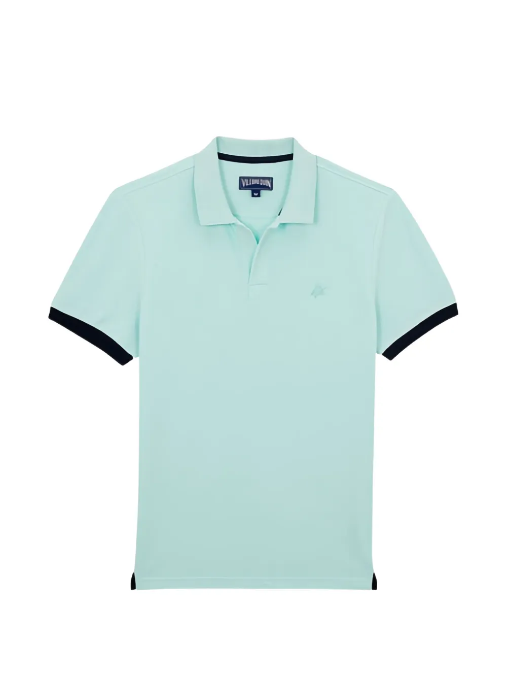 Vilebrequin contrast-trim polo shirt - Blu
