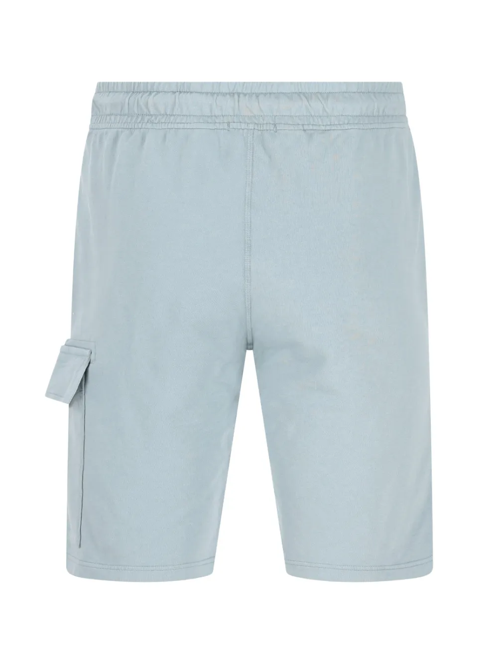C.P. Company Fleece Lens cargo trainingsshorts Blauw