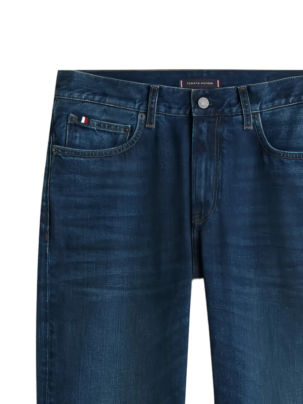 Tommy Hilfiger Dover Trey straight jeans Blauw