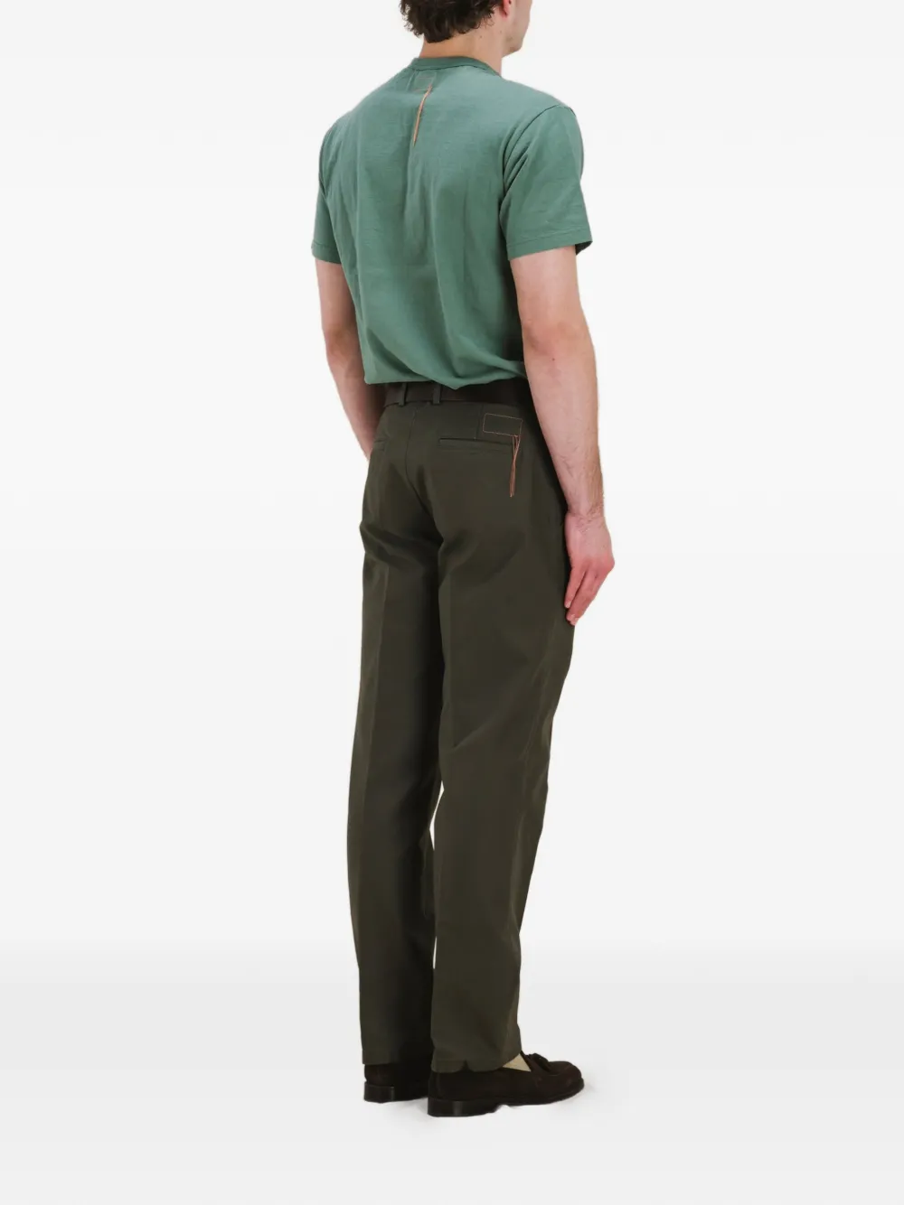 Fortela Maine katoenen chino Groen