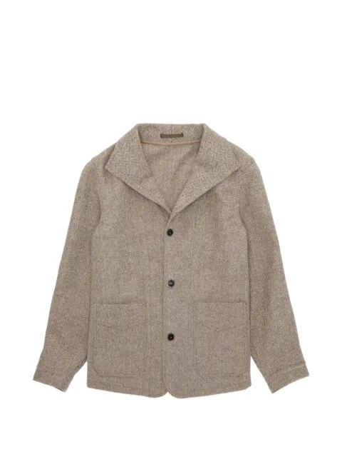 Fortela Scotland herringbone wool jacket