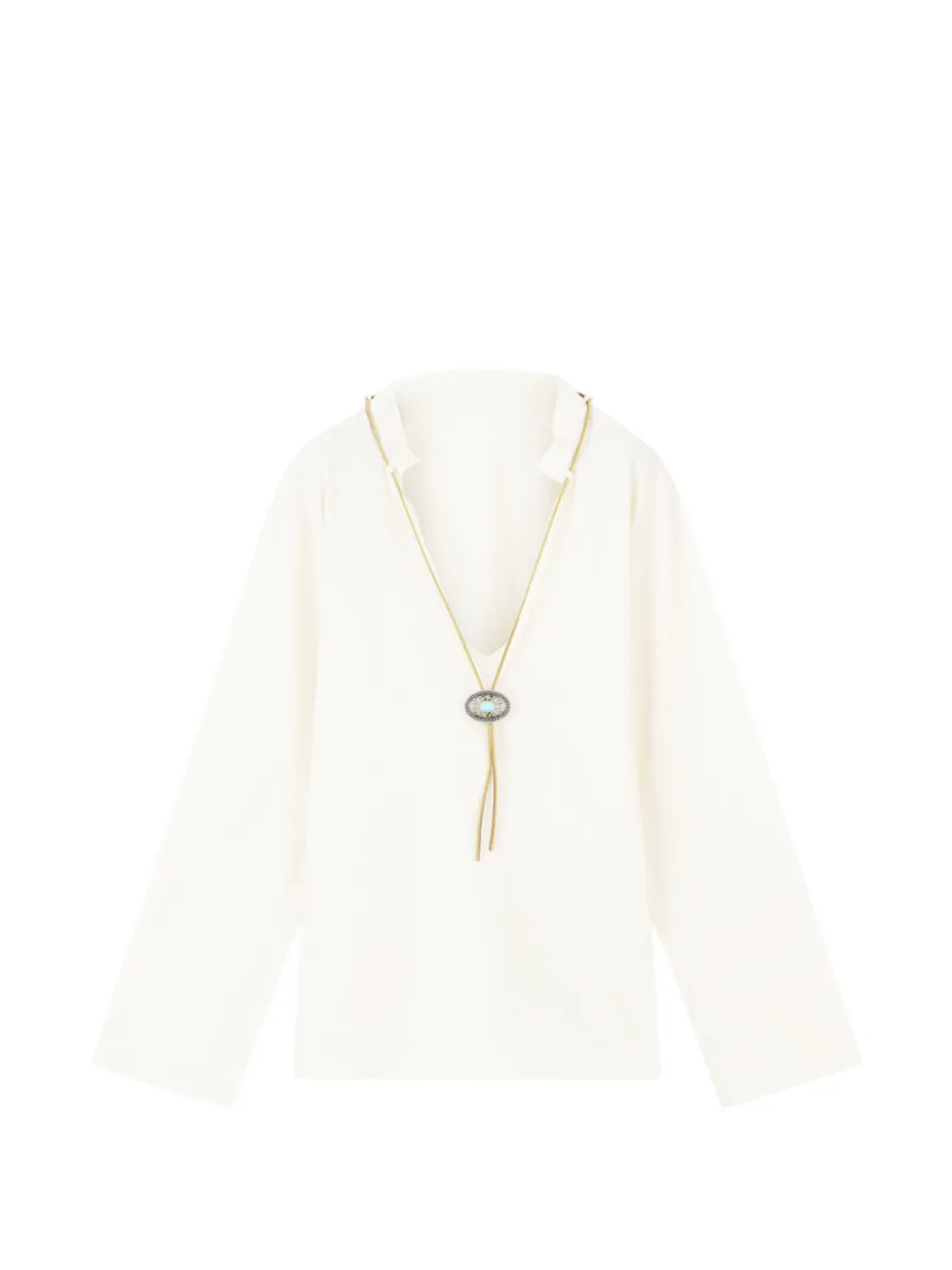 Fortela Gisele long-sleeves blouse - Toni neutri