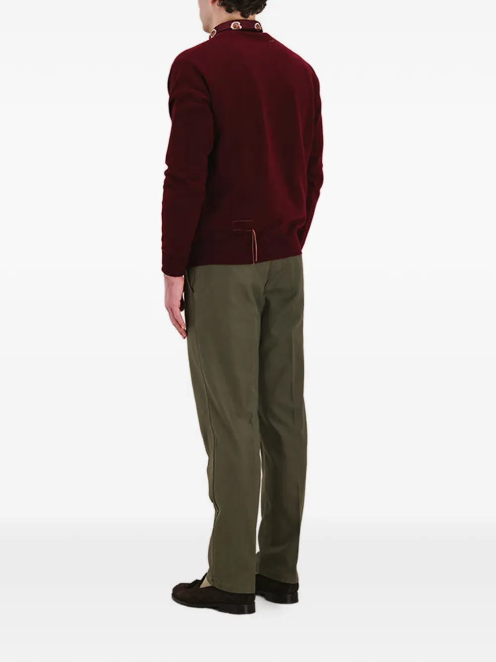  Fortela Cooper Cashmere Sweater - Red 