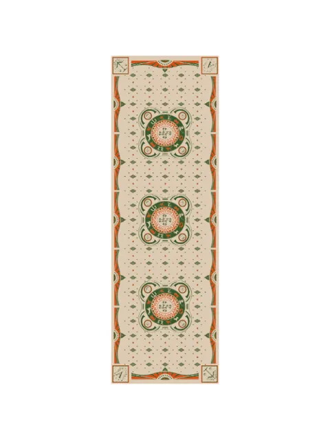 Fortela zodiac-print scarf