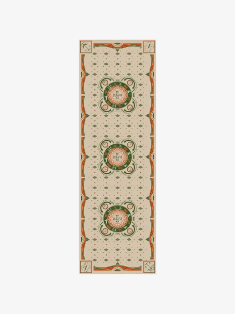 Fortela zodiac-print scarf