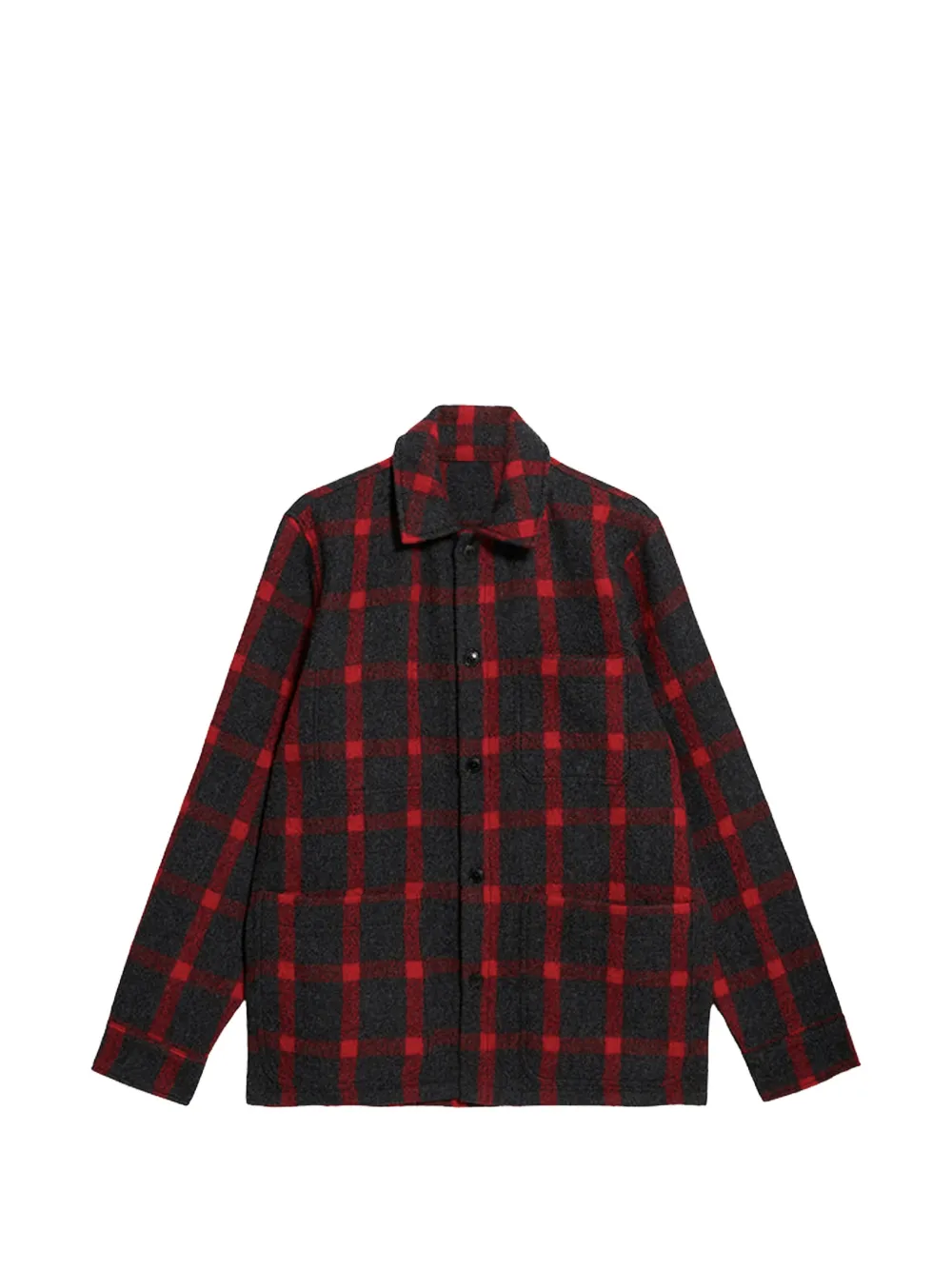 Fortela Steck checked shirt - Grigio