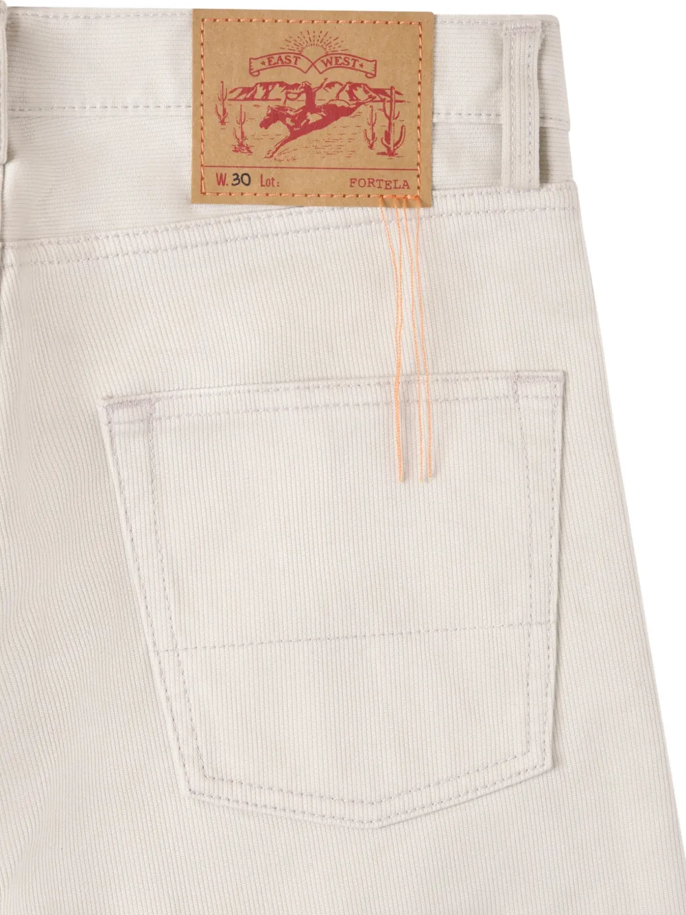 Fortela Bedford katoenen jeans Beige