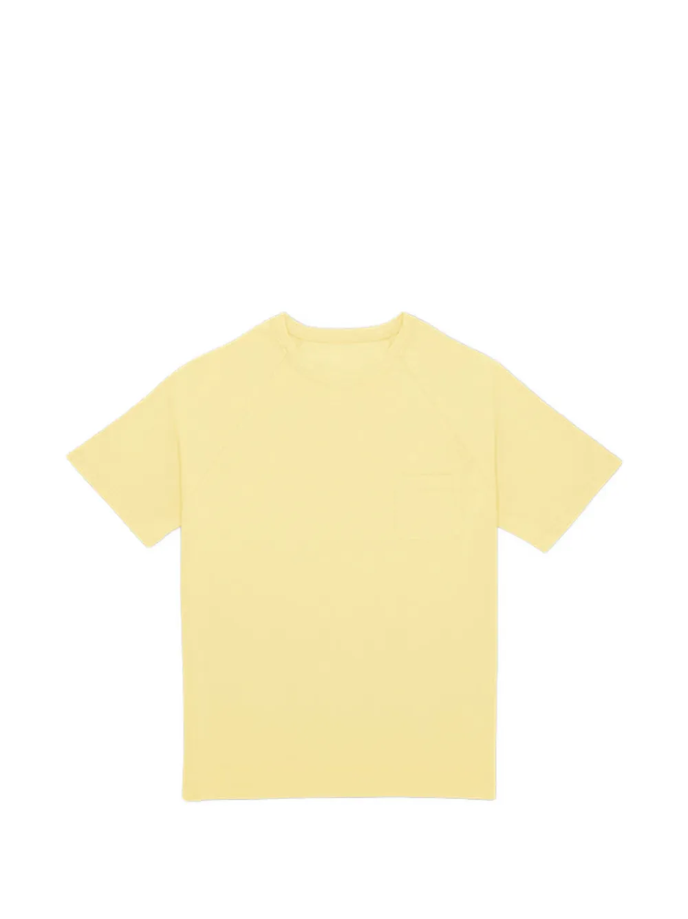 Fortela Vermont Jersey T-shirt With Chest Pocket In Yellow