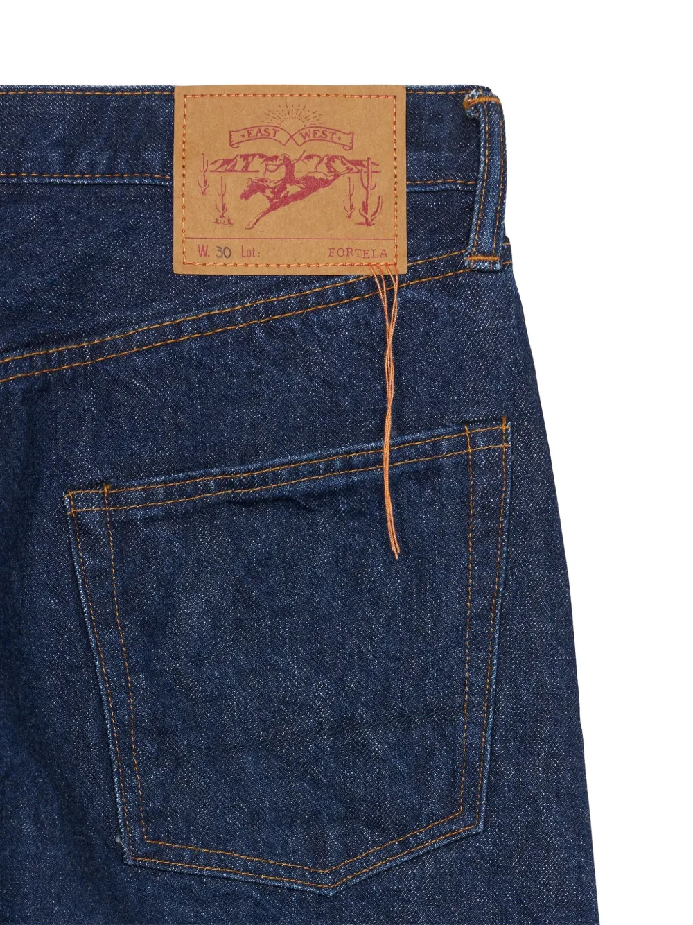 Fortela Johnny high waist jeans Blauw