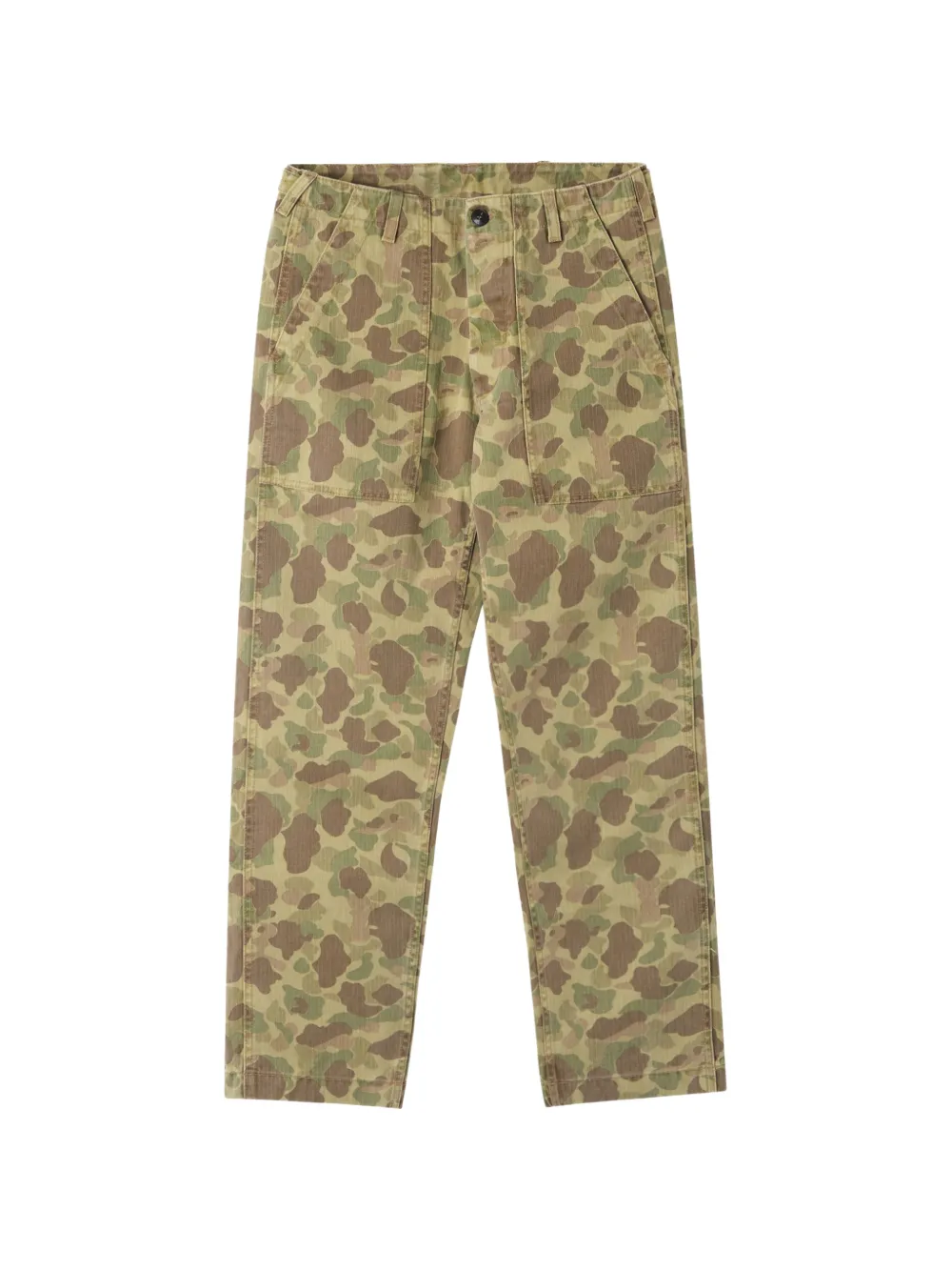 Fortela Newfatigue patch-pocket trousers - Verde