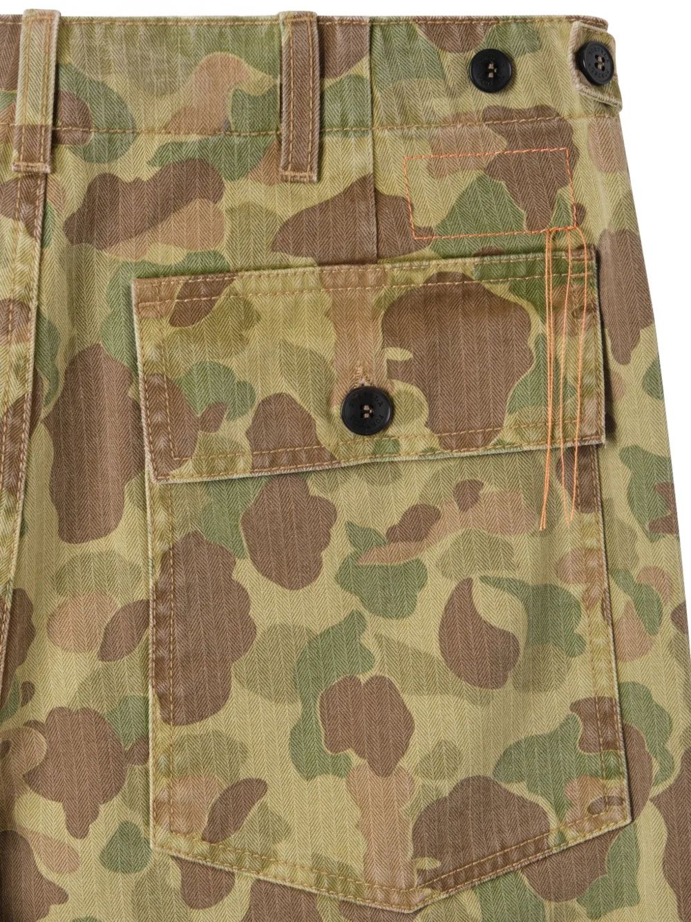 Fortela Newfatigue broek met opgestikte zak Groen